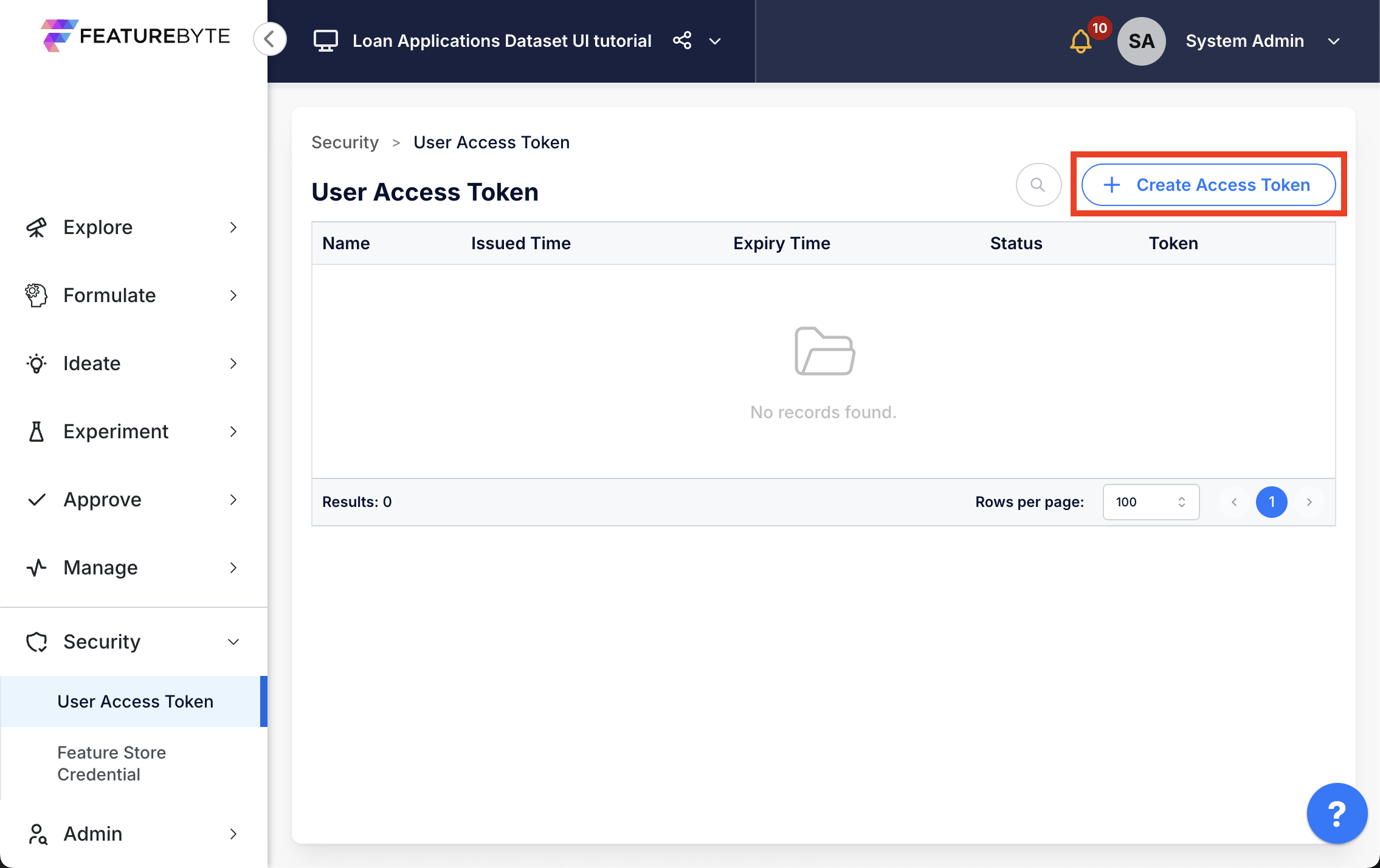 Create Access Token