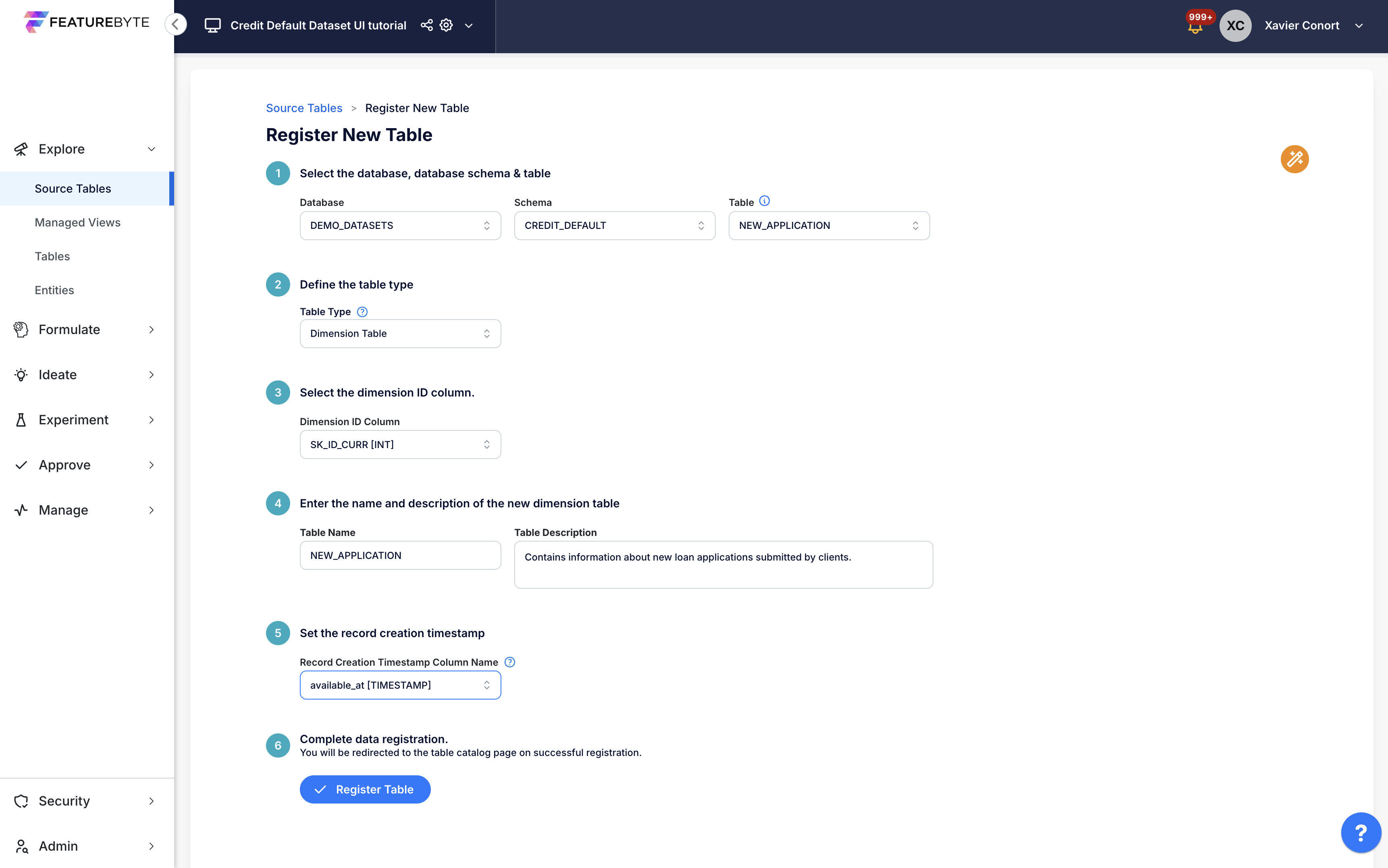Register NEW_APPLICATION