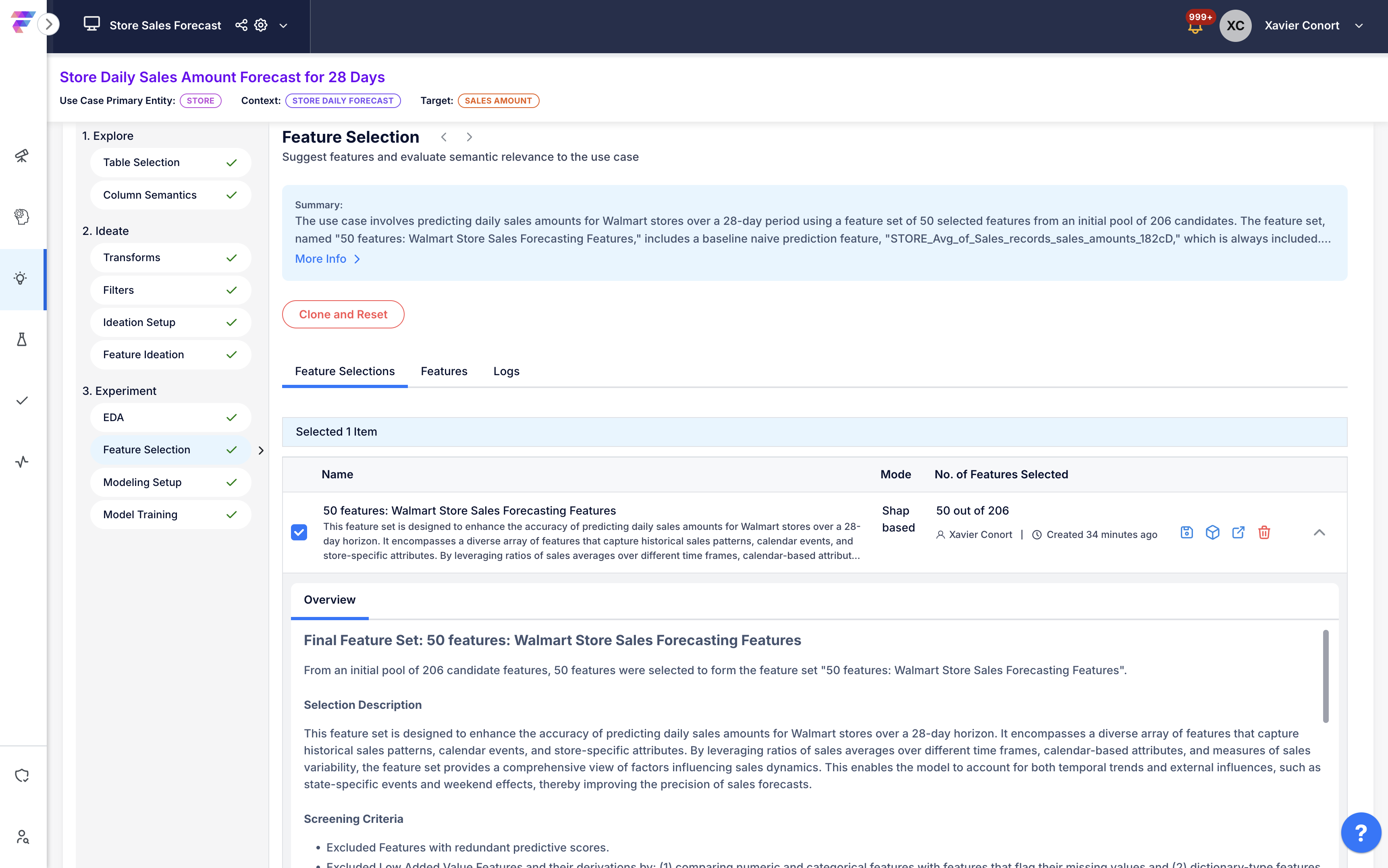 Feature Selection Overview